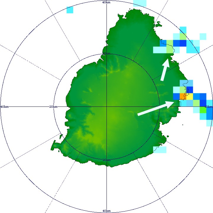 Situation radar 13 h 30 le 28 janvier 2023