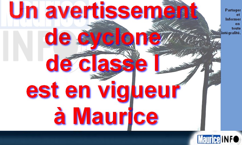 Belal: Huitième bulletin de cyclone pour Maurice - Maurice Info